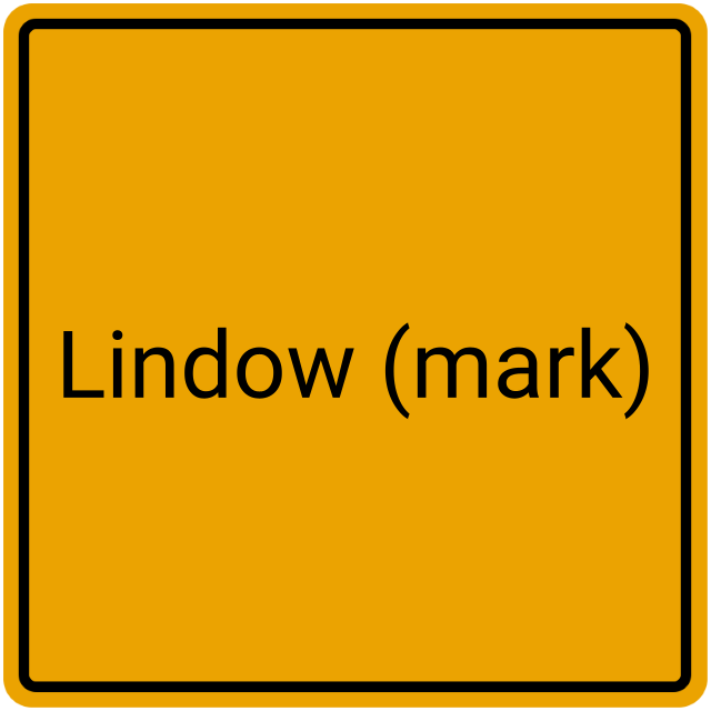 Meldebestätigung Lindow (Mark)